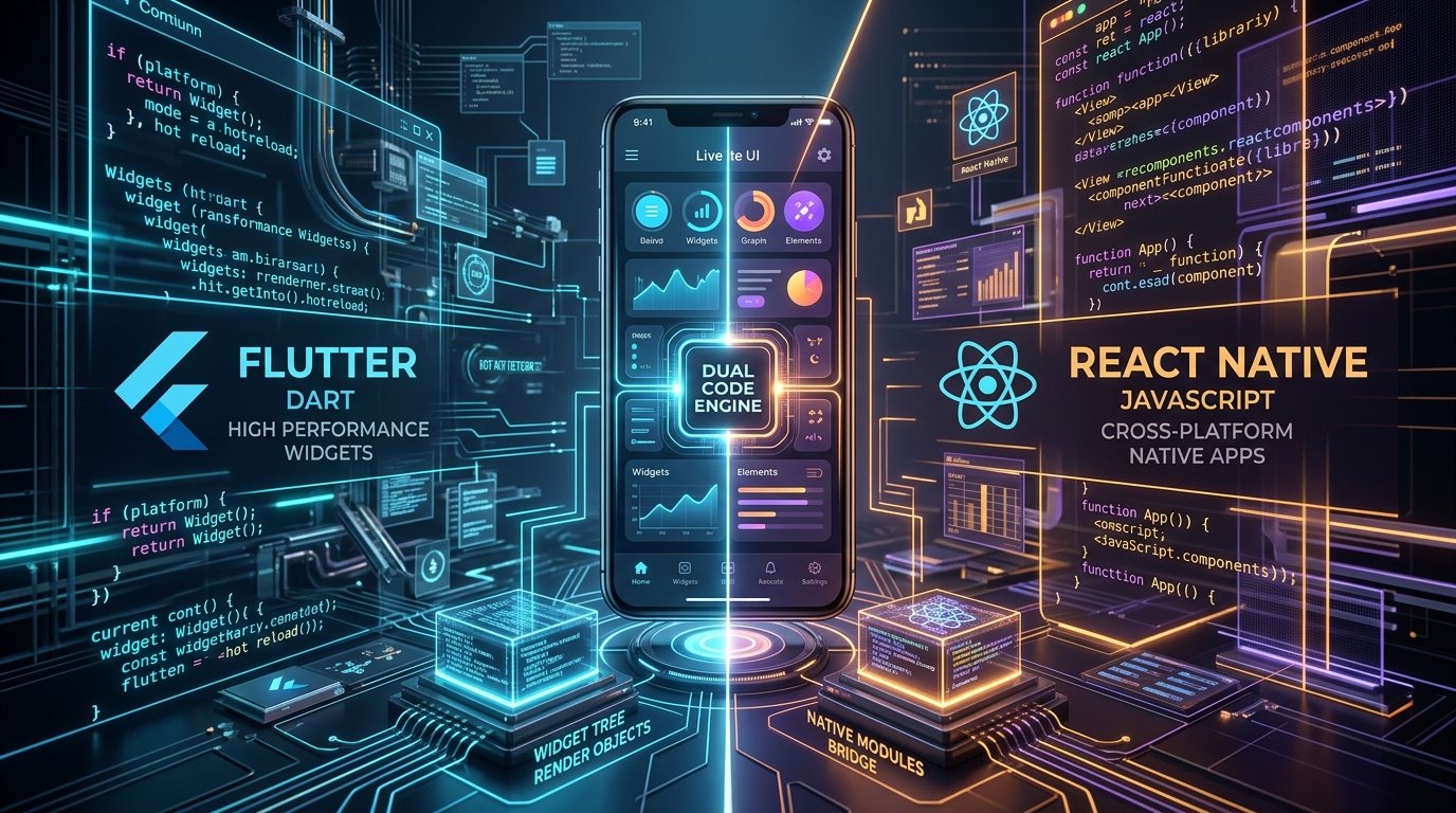Flutter vs React Native 2026 Comparison